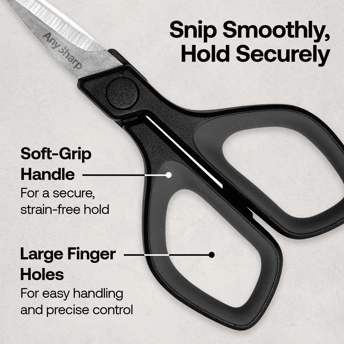 Mini Scissors and Classic Knife Sharpener Bundle