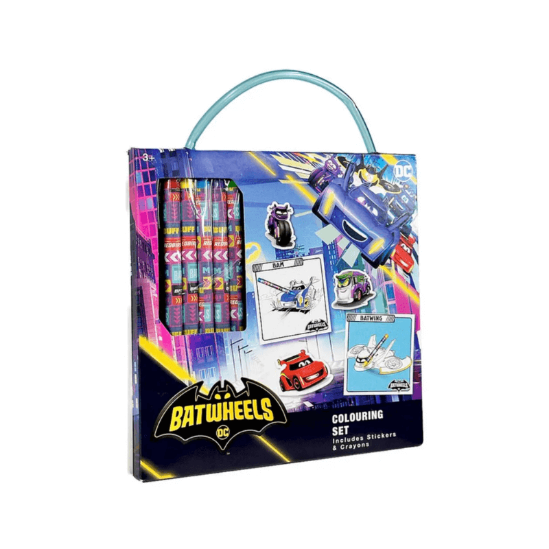 Batwheels On The Go Colouring Set