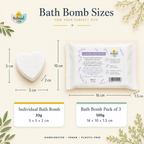 Citrus Aromatherapy Bath Bombs  ( Lemongrass + Grapefruit )