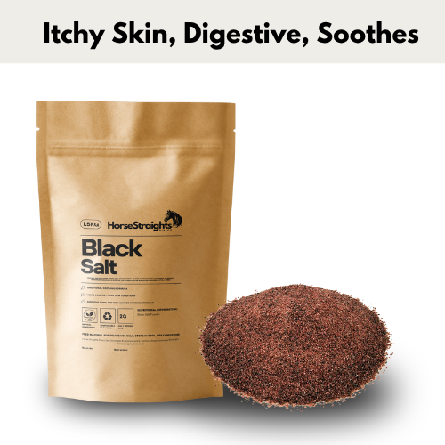 Black Salt for Horses | Equine Mineral Supplement - Wellbeing Pets