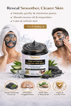 Activated Charcoal Mud Mask for Face & Body | Ammuri