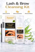 Eyelash Extension Shampoo & Lash/Brow Cleansing Kit | Ammuri
