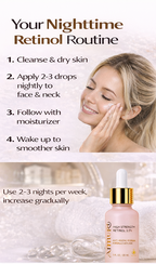 Retinol 3.5% Serum with Hyaluronic Acid & Vitamins (30ml) | Ammuri