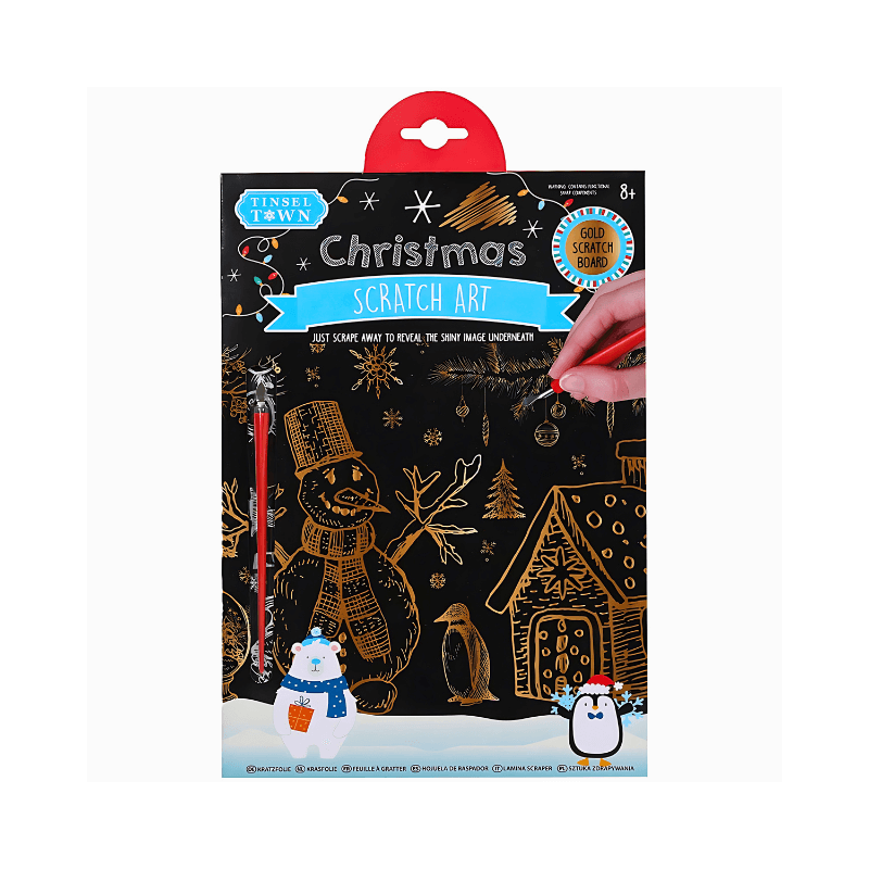 Christmas Scratch Art Set