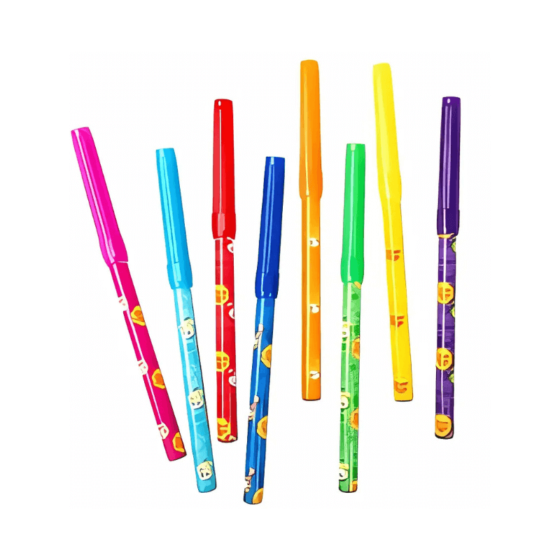 Chupa Chups Fruit Scented Felt Tips 8 Pack