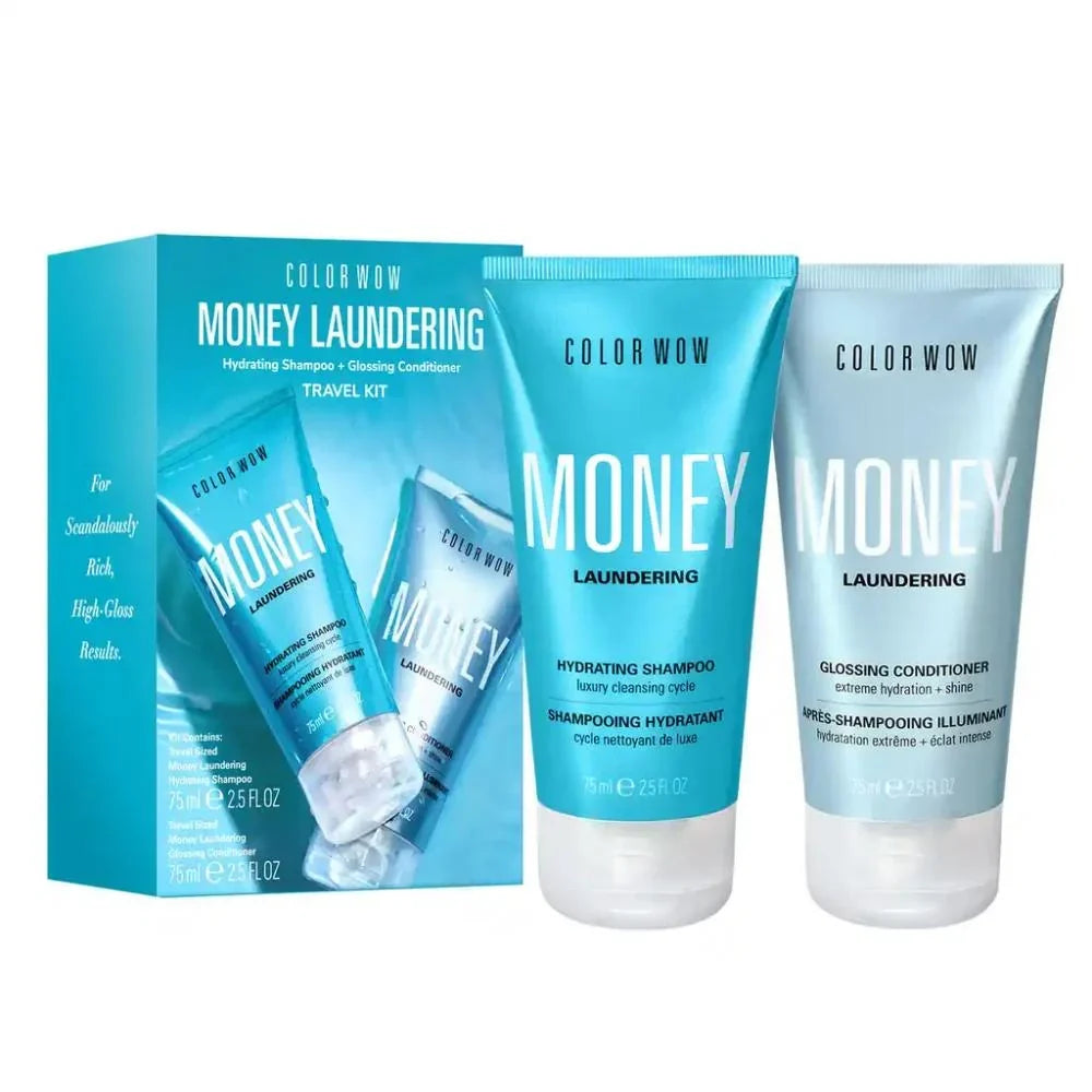 Color Wow Money Laundering High Shine Heroes Travel Duo (Worth £36)