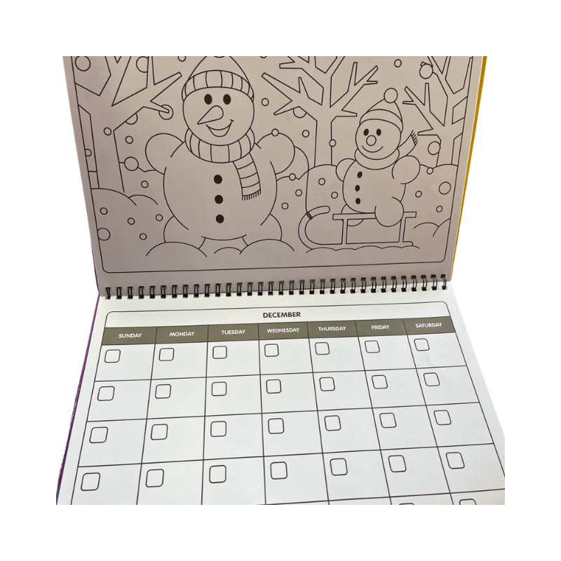 Paint Your Own Calendar