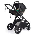 For Your Little One Cruise 3 In 1 Travel System With Car Seat And ISOFIX Base - Eclipse Black (Free Cupholder / Seat Liner Included!)