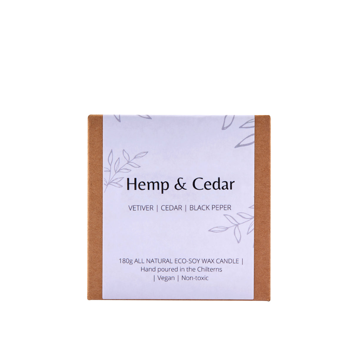 Eco Soy Wax scented Candles 180g | Hand-Poured in England with Expertly Blended Essential Oils