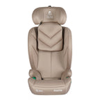 For Your Little One Stepup I-Size Isofix 2/3 Car Seat Booster Seat - Latte Beige (4-12 Years)