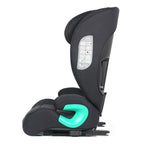 For Your Little One Stepup I-Size Isofix 2/3 Car Seat Booster Seat - Midnight Black (4-12 Years)