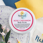 Rose & Cardamom Body Scrub | Natural Exfoliating Scrub – Zoe’s May Staff Pick