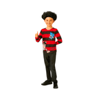 Dennis The Menace Kid Fancy Dress Costume - Age 5-6