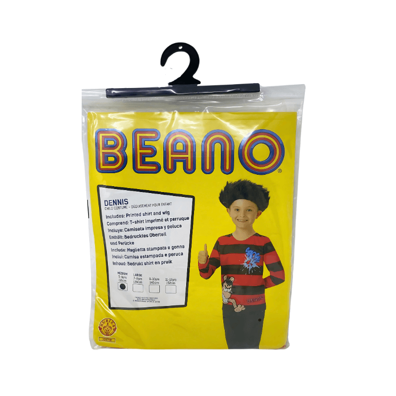Dennis The Menace Kid Fancy Dress Costume - Age 5-6