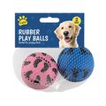 Rubber Balls Dog Toy