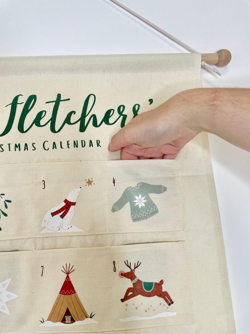 Personalised Forest Calendar - Personalised Advent Calendar UK