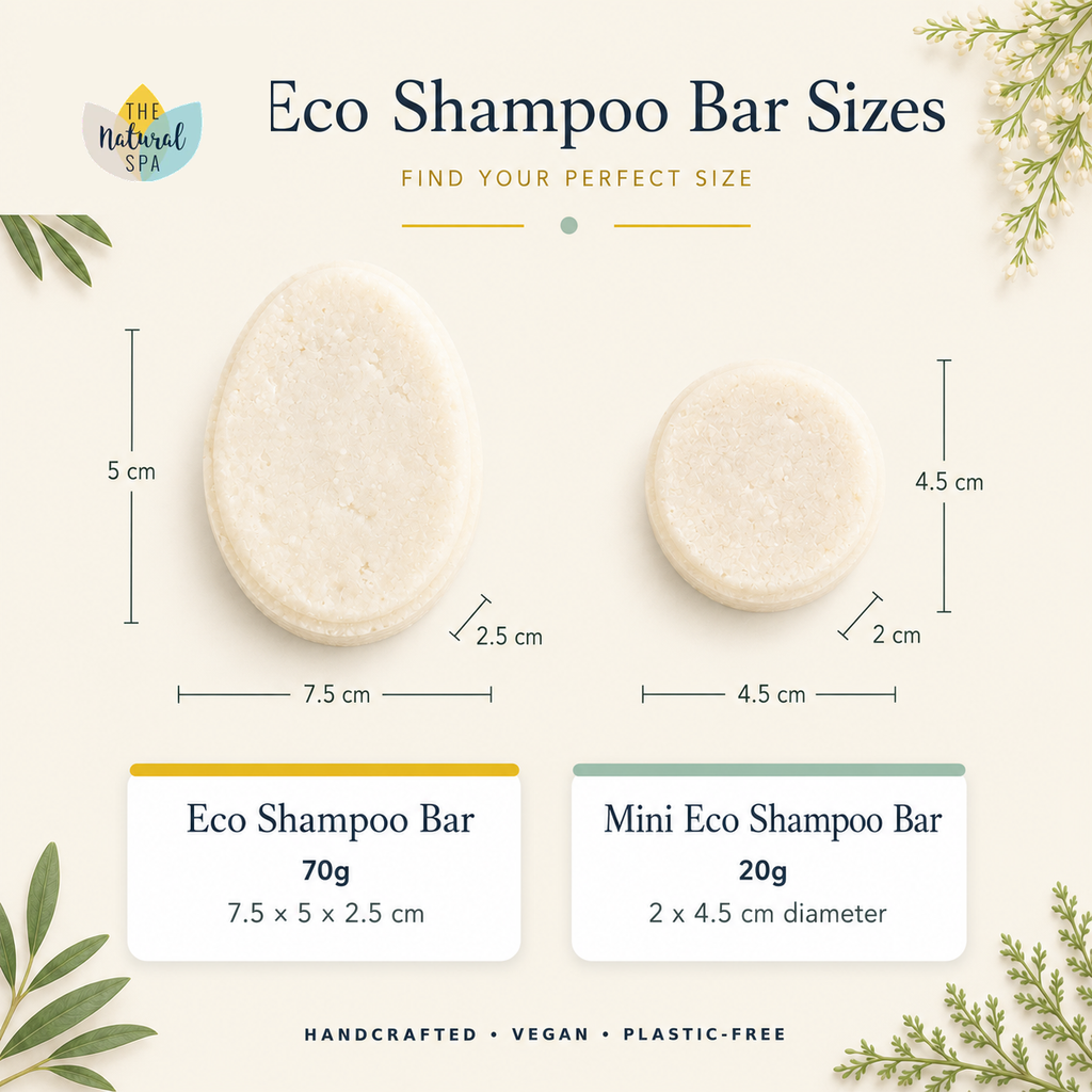Pure ECO Mini Shampoo Bar - Non Soap based hair wash