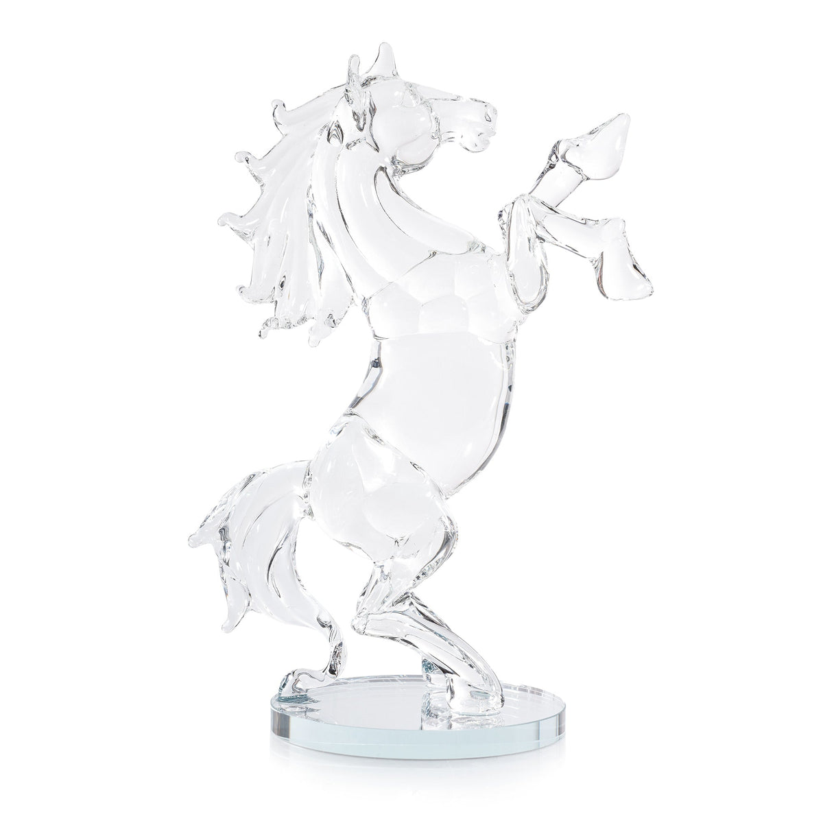 London Boutique Decorative Crystal Animal Horse Ornament with swarovski crystal elements Gift Present 7516 (Quantity 1 piece)