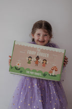 Fairy Gardening Kit for kids | Sensory Play set with Apron,Tray, Shovel, Fairies, Soil & Seeds | The Playmakers Co