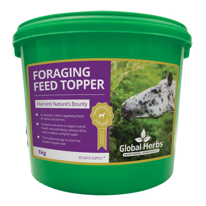 Global Herbs Foraging Feed Topper for Horses