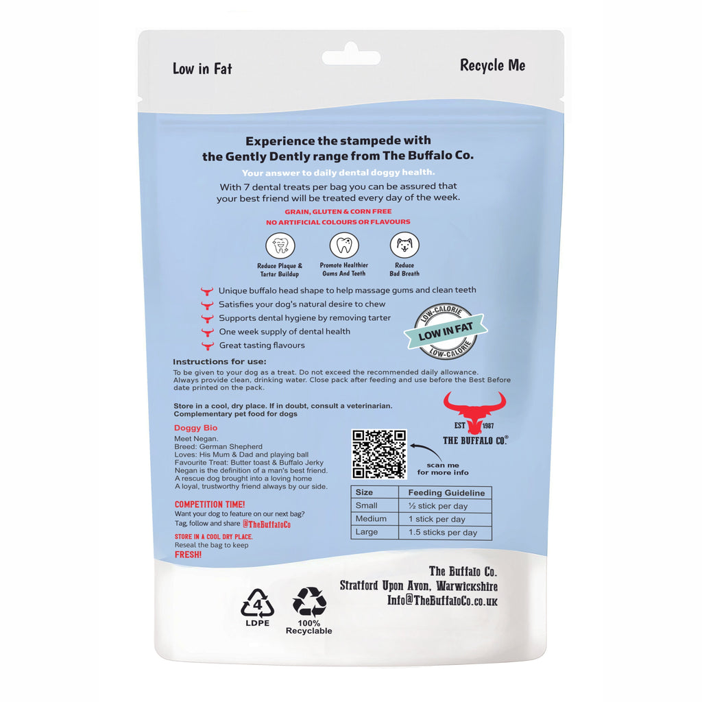 Gently Dently Chicken Dental Treats for Dogs | 175g product image
