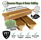 Gently Dently Apple & Banana Dental Treats for Dogs | 175g product image