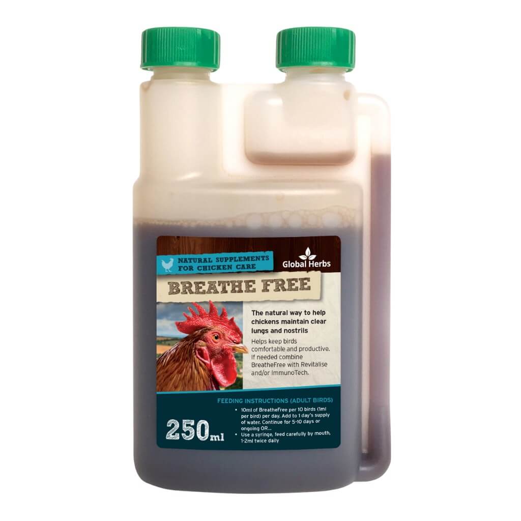 BreatheFree 250ml - For Chickens - product image - Wellbeing Pets