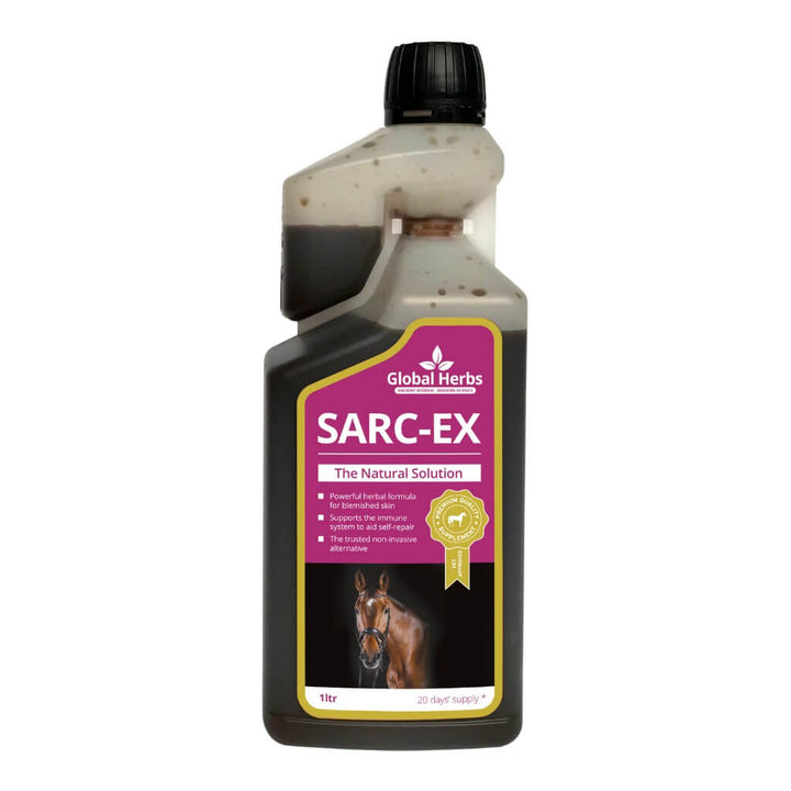 Global Herbs SarcEx Liquid 1 Ltr for Horses