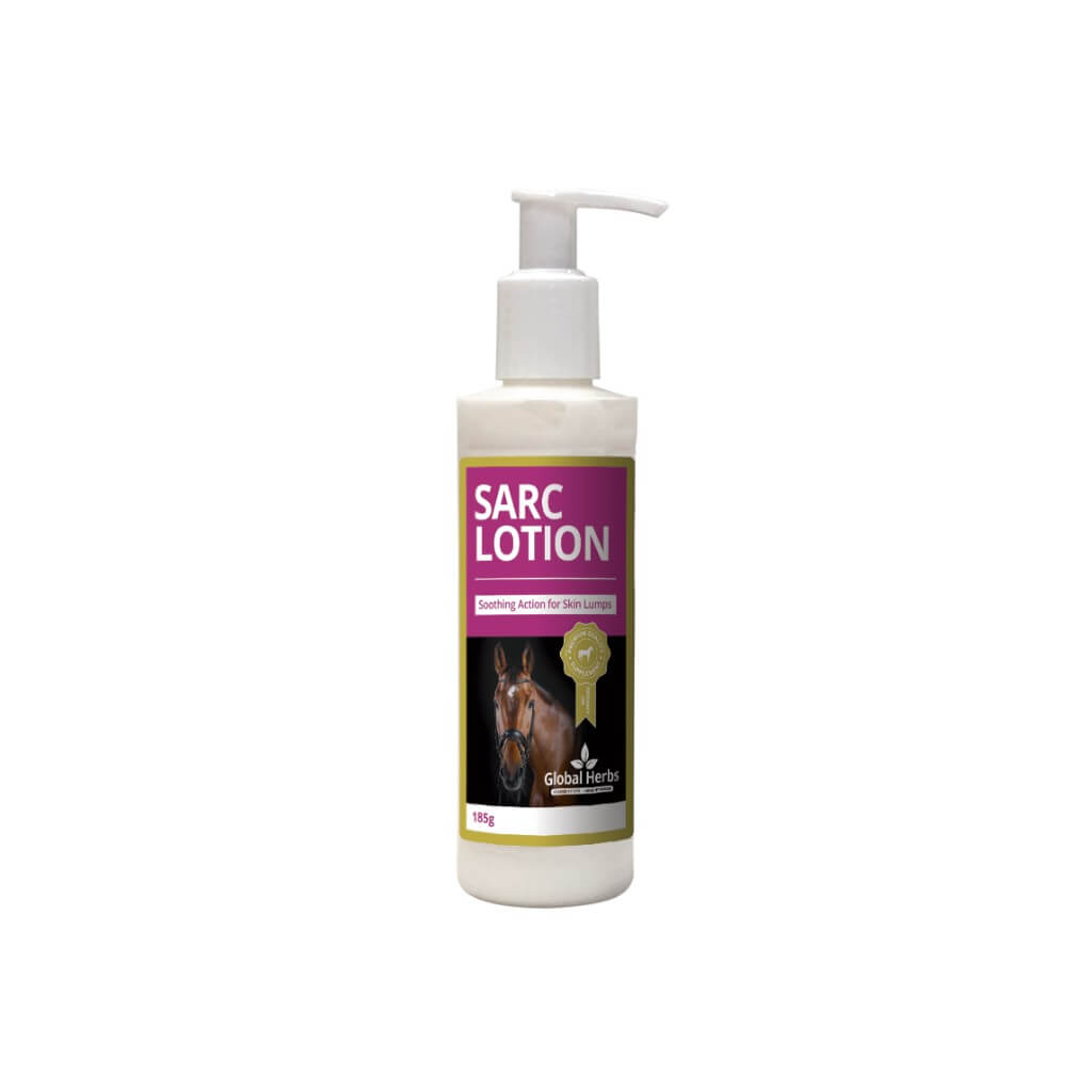Global Herbs Sarc Lotion 185g for Horses - Wellbeing Pets