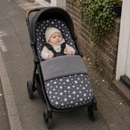 Universal Fleece Pushchair Footmuff / Cosy Toes - Fits All Pushchairs / Prams And Buggies
