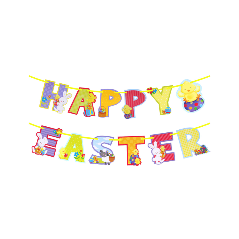 Happy Easter Bunting Decoration 2M