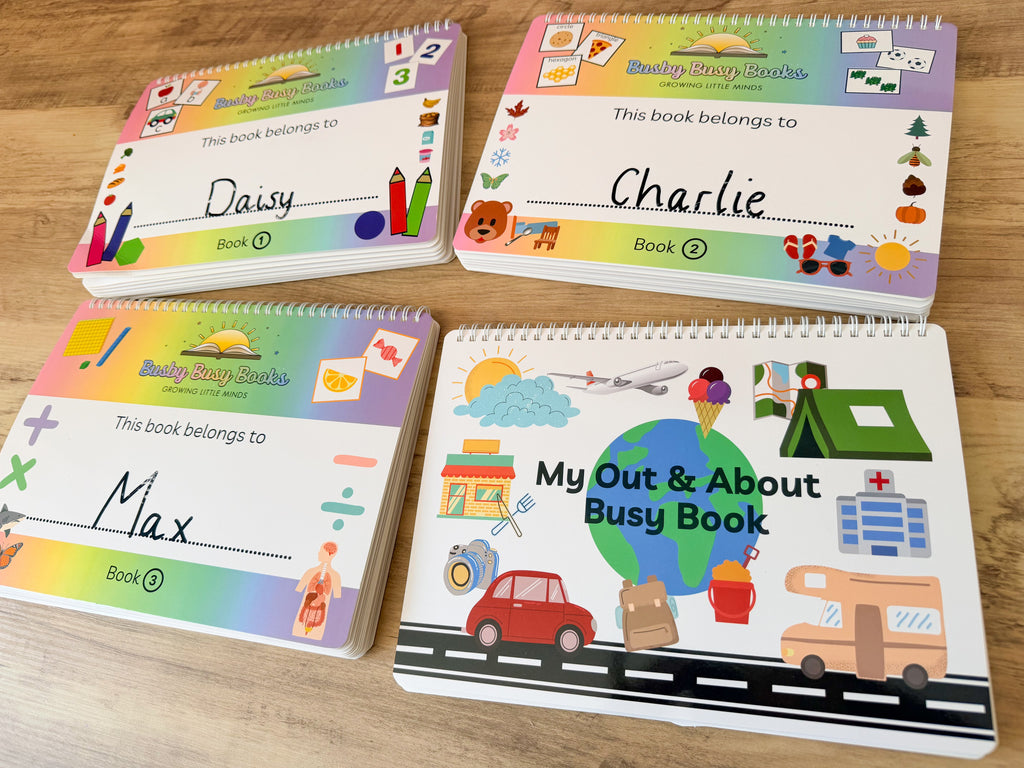 4 x Busy Book Bundle