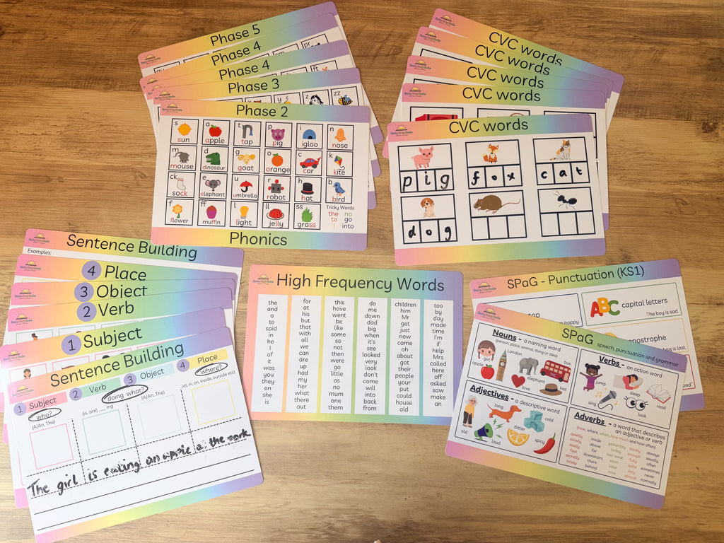 KS1 - English writing phonics bundle - Year 1 - 5-6 years