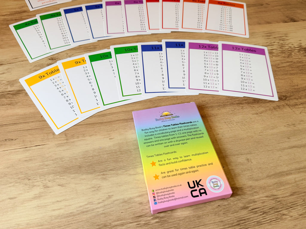 Flashcards - Times Tables