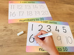 I Can Write Numbers Mats