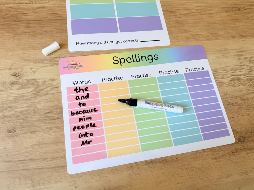 Spelling Mats