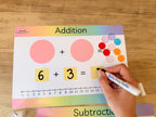 Addition and Subtraction Mats