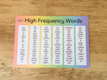 High Frequency Words Mat