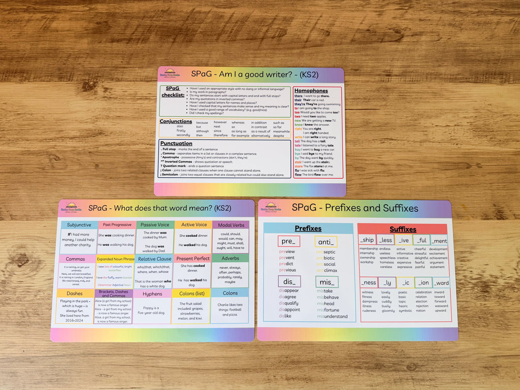 Spelling Punctuation & Grammar (SPAG) KS2