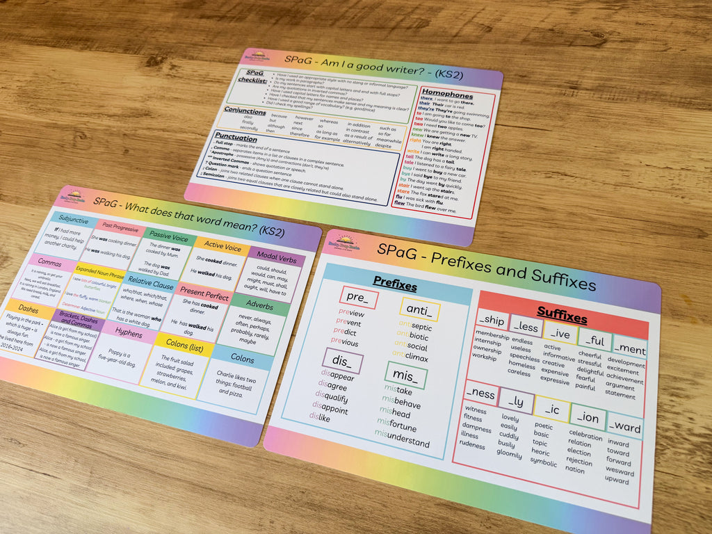 Spelling Punctuation & Grammar (SPAG) KS2