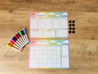 Weekly & Monthly Planner Organisation Chart (No pens and magnets)