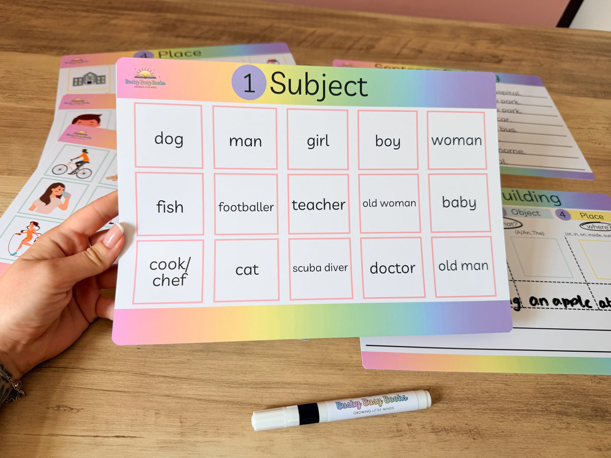 Sentence Building Pack