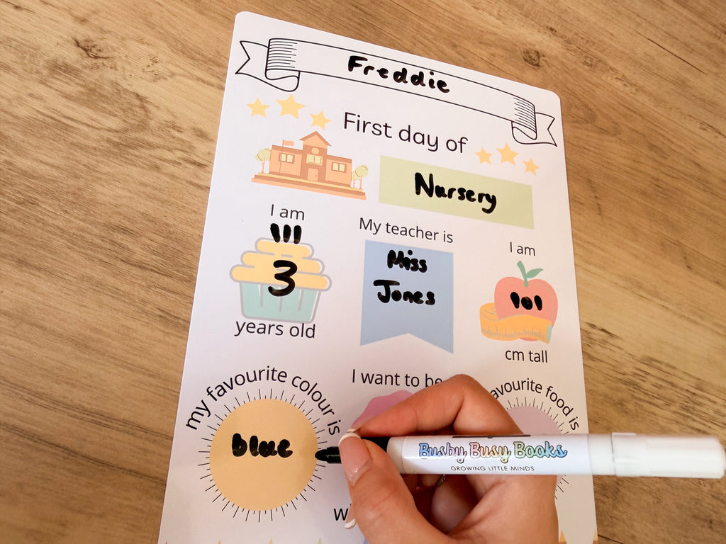 First Day of School Sign