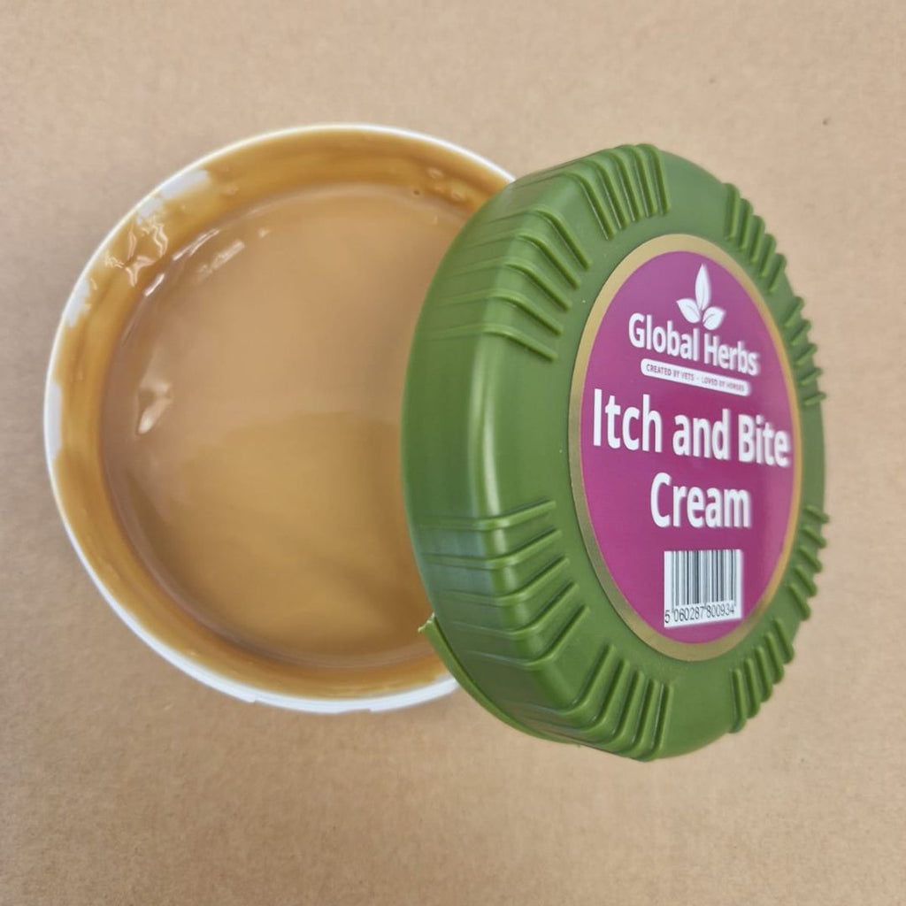 Itch & Bite cream 200g - Global Herbs - product image - Wellbeing Pets