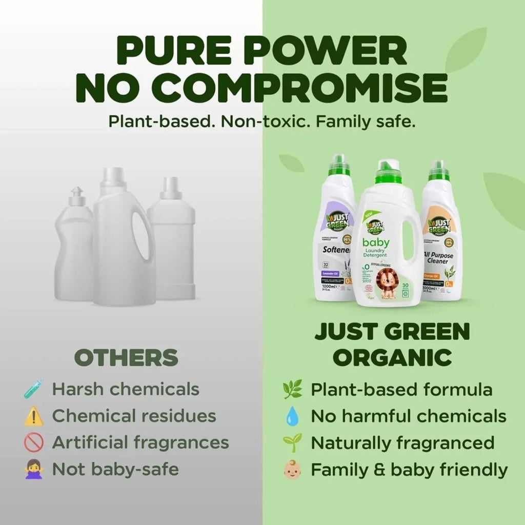Just Green Organic Baby Laundry Liquid 1500ml