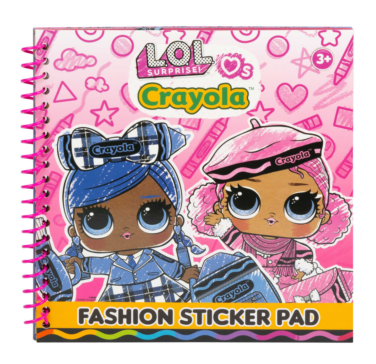 LOL Surprise! Crayola Fashion Sticker Book