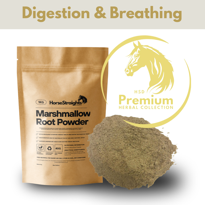 Marshmallow Root Powder for Horses