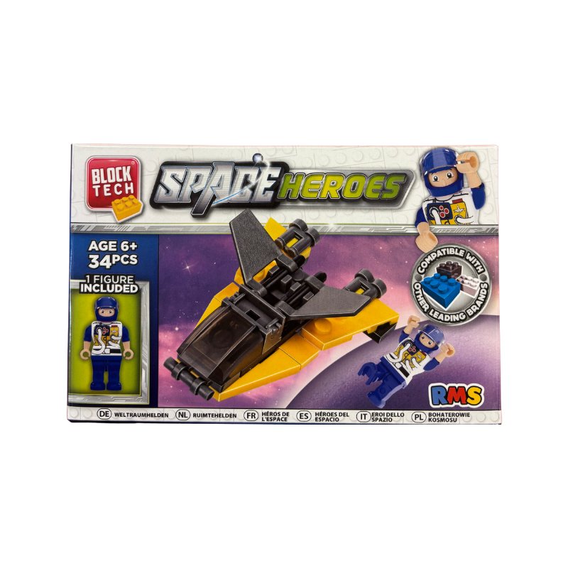 Mini Block Tech Space Heroes