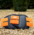Double Locking Brushing Boots - Orange - Wellbeing Pets