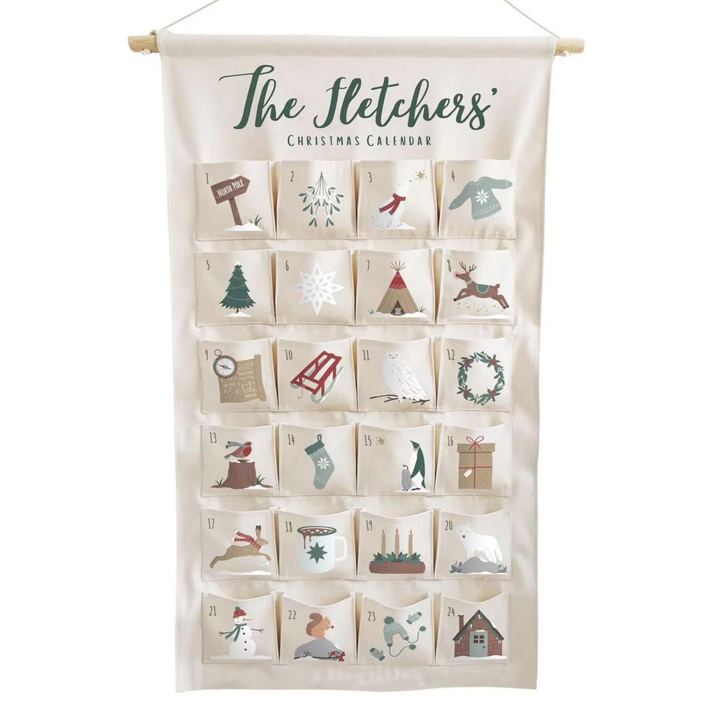 Personalised Forest Calendar - Personalised Advent Calendar UK
